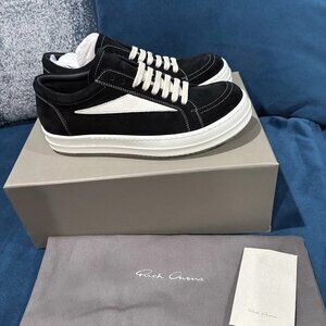 Rick Owens Vintage Sneaks suede sneakers